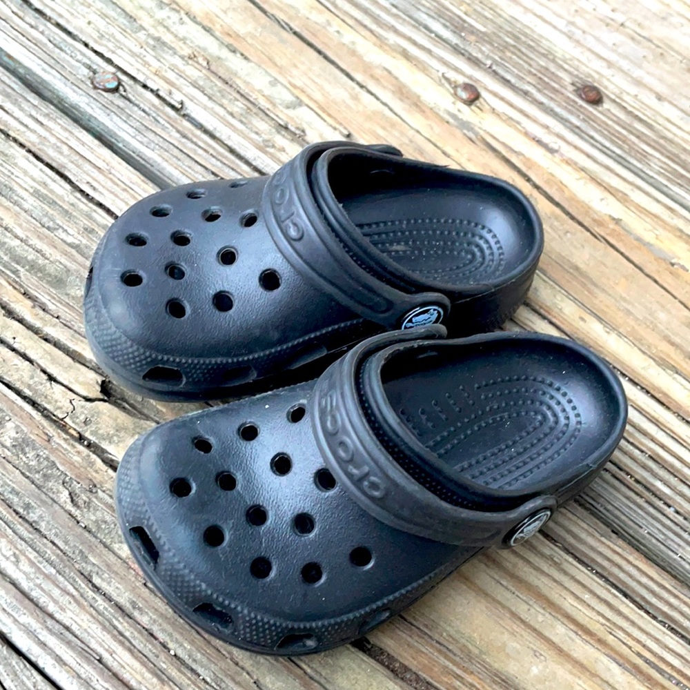 Black Kids Crocs